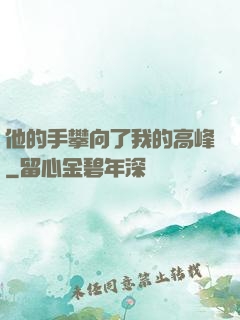 他的手攀向了我的高峰