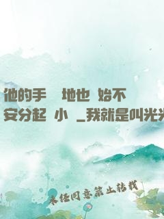 他的手漸漸地也開始不安分起來小說