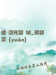 他與微光皆傾城