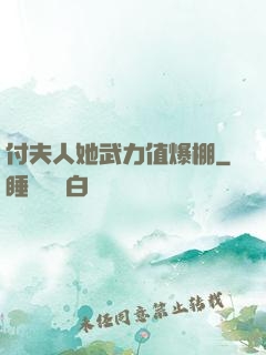 付夫人她武力值爆棚