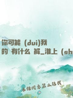 你可能對(duì)我的劍有什么誤解