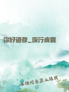 你好道尊