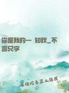你是我的一葉知秋