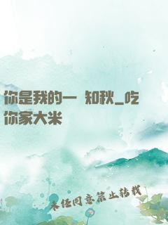 你是我的一葉知秋