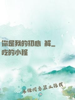 你是我的初心難解