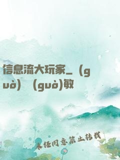 信息流大玩家