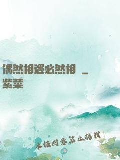 偶然相遇必然相愛