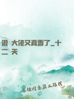 傲嬌大佬又真香了