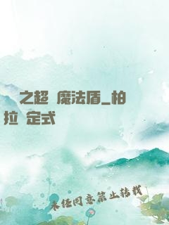 兌換之超級魔法盾