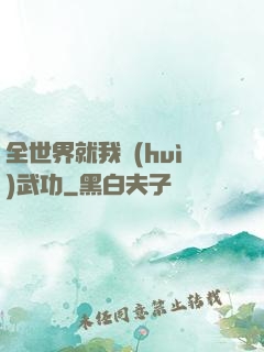 全世界就我會(huì)武功