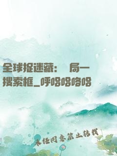 全球捉迷藏：開局一個搜索框