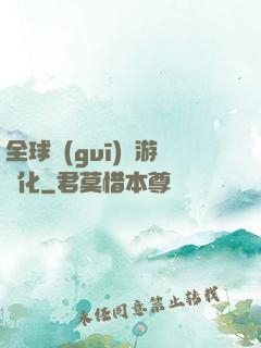 全球規(guī)則游戲化