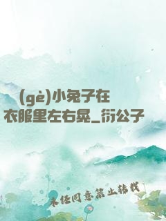 兩個(gè)小兔子在衣服里左右晃