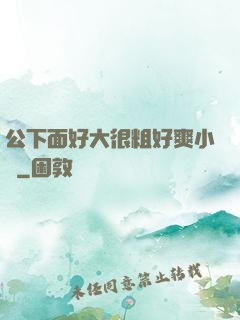 公下面好大很粗好爽小說