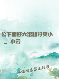 公下面好大很粗好爽小說