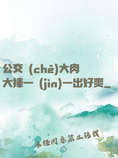 公交車(chē)大肉大捧一進(jìn)一出好爽