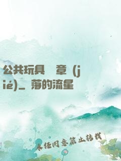 公共玩具閱讀章節(jié)