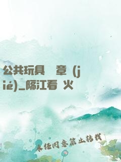 公共玩具閱讀章節(jié)