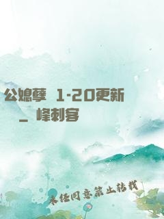 公媳孽緣1-20更新時間