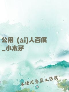 公用愛(ài)人百度