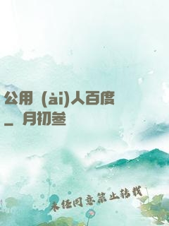 公用愛(ài)人百度