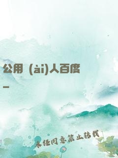 公用愛(ài)人百度