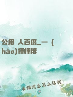 公用愛人百度