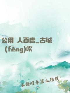 公用愛人百度