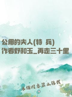 公用的夫人(特種兵)作者野和玉