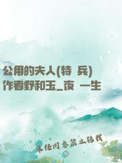 公用的夫人(特種兵)作者野和玉