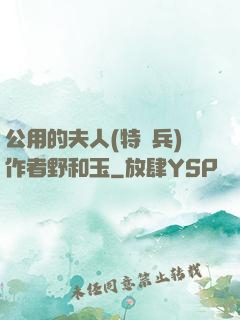 公用的夫人(特種兵)作者野和玉