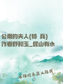公用的夫人(特種兵)作者野和玉