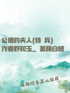 公用的夫人(特種兵)作者野和玉