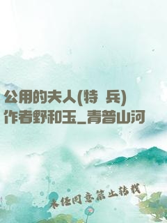 公用的夫人(特種兵)作者野和玉