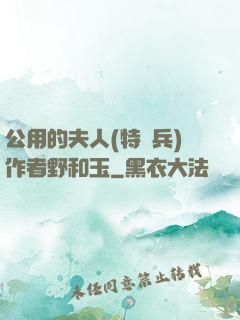 公用的夫人(特種兵)作者野和玉