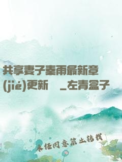 共享妻子秦雨最新章節(jié)更新時間