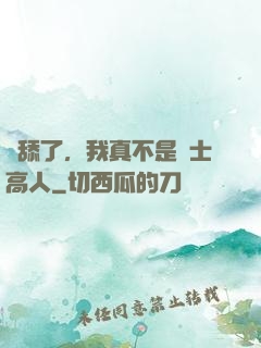 別舔了，我真不是隱士高人