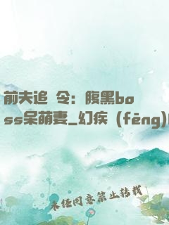 前夫追緝令：腹黑boss呆萌妻