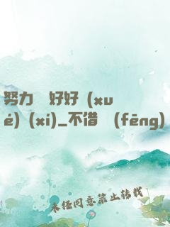 努力賺錢好好學(xué)習(xí)
