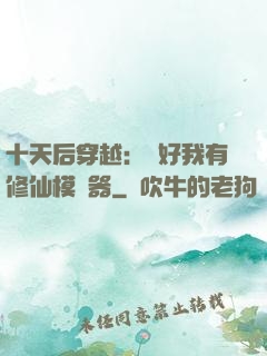 十天后穿越：還好我有修仙模擬器
