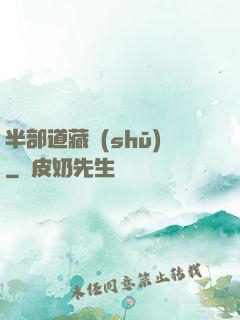 半部道藏書(shū)
