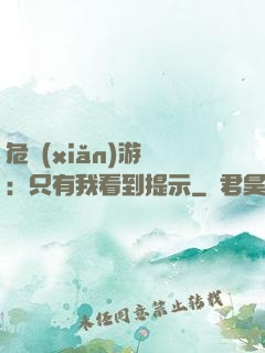 危險(xiǎn)游戲：只有我看到提示