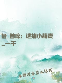 危險首席：逮捕小萌妻
