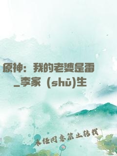 原神：我的老婆是雷電將軍