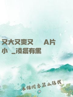 又大又爽又黃無碼A片小說