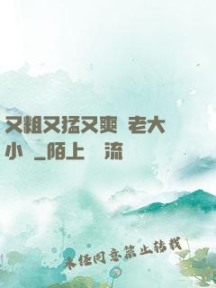 又粗又猛又爽黃老大爺小說