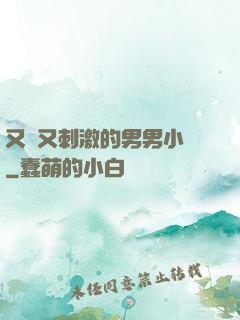 又黃又刺激的男男小說