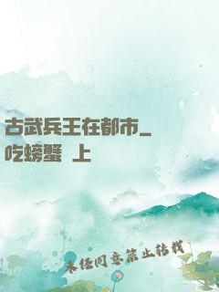 古武兵王在都市