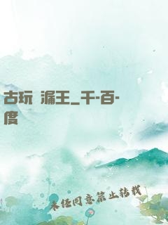 古玩撿漏王