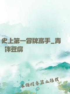 史上第一冒牌高手